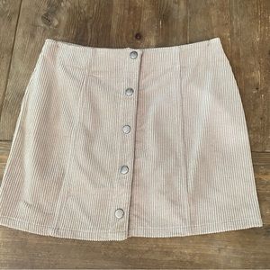 Forever 21 Small Corduroy Mini Skirt
